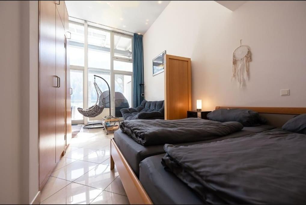شقة Wohnwerk: Penthouse - Moselblick ترابن ترارباخ المظهر الخارجي الصورة